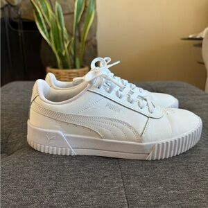 Puma Women's Classic White Sneakers Size 7.5